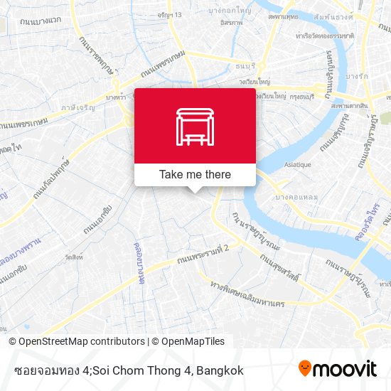 ซอยจอมทอง 4;Soi Chom Thong 4 map