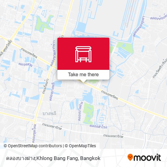 คลองบางฝาง;Khlong Bang Fang map