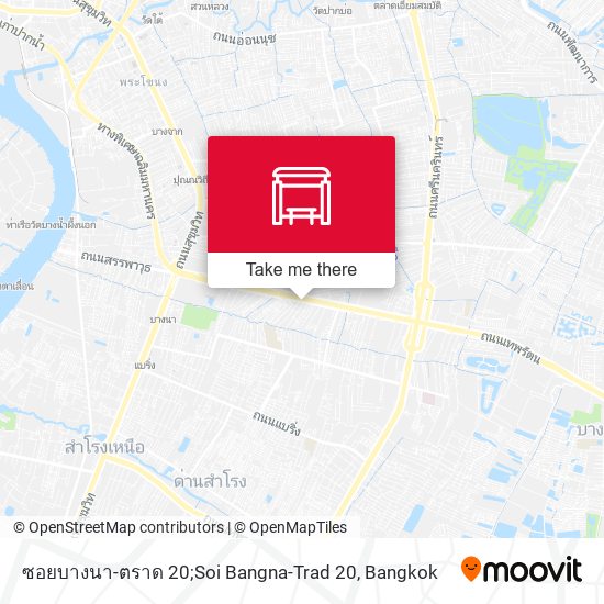 ซอยบางนา-ตราด 20;Soi Bangna-Trad 20 map