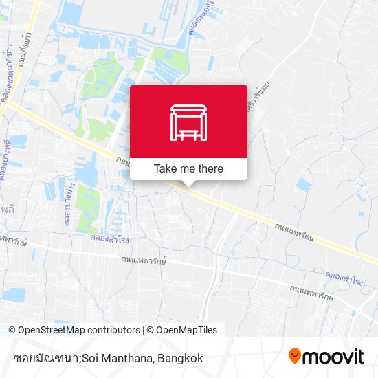 ซอยมัณฑนา;Soi Manthana map