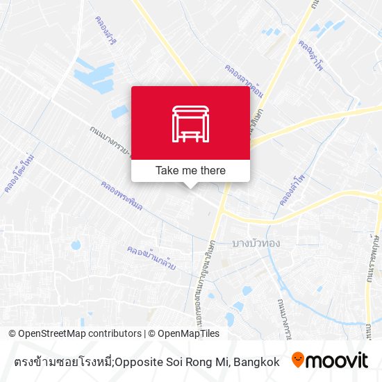 ตรงข้ามซอยโรงหมี่;Opposite Soi Rong Mi map
