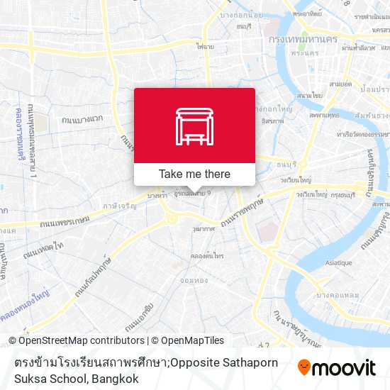 ตรงข้ามโรงเรียนสถาพรศึกษา;Opposite Sathaporn Suksa School map