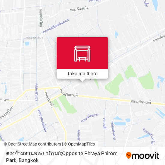 ตรงข้ามสวนพระยาภิรมย์;Opposite Phraya Phirom Park map