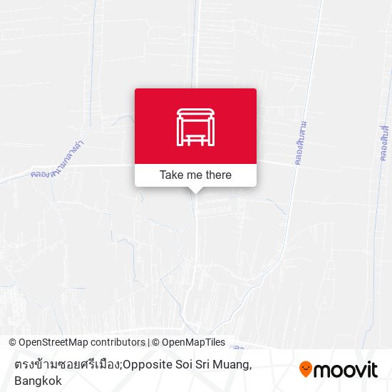 ตรงข้ามซอยศรีเมือง;Opposite Soi Sri Muang map