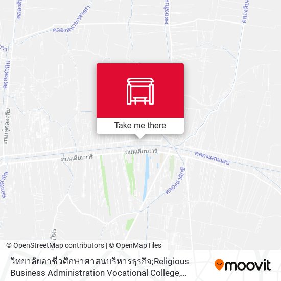 วิทยาลัยอาชีวศึกษาศาสนบริหารธุรกิจ;Religious Business Administration Vocational College map