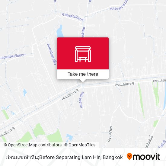 ก่อนแยกลำหิน;Before Separating Lam Hin map