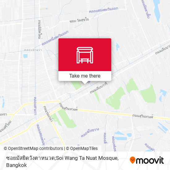 ซอยมัสยิดวังตาหนวด;Soi Wang Ta Nuat Mosque map
