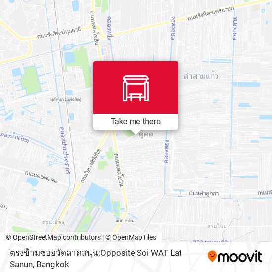 ตรงข้ามซอยวัดลาดสนุ่น;Opposite Soi WAT Lat Sanun map