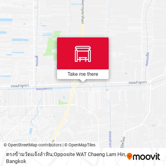 ตรงข้ามวัดแจ้งลำหิน;Opposite WAT Chaeng Lam Hin map
