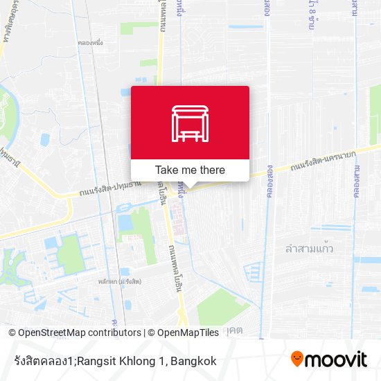 รังสิตคลอง1;Rangsit Khlong 1 map