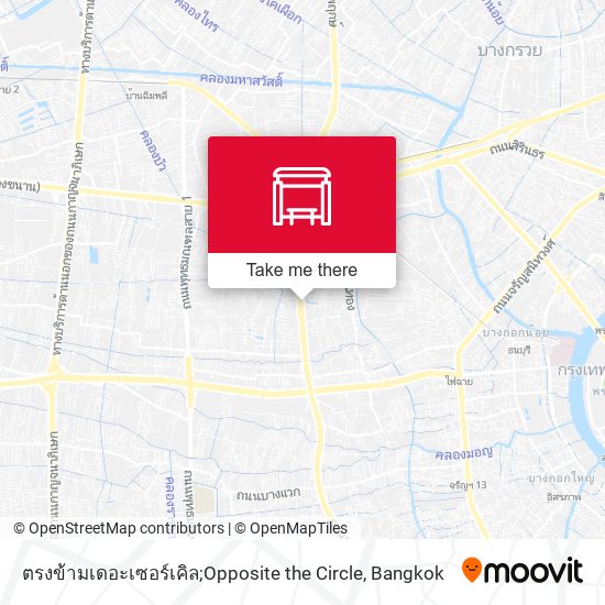 ตรงข้ามเดอะเซอร์เคิล;Opposite the Circle map