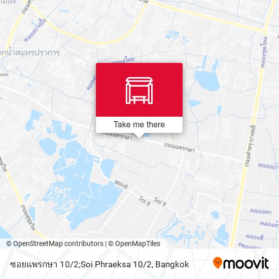 ซอยแพรกษา 10 / 2;Soi Phraeksa 10 / 2 map