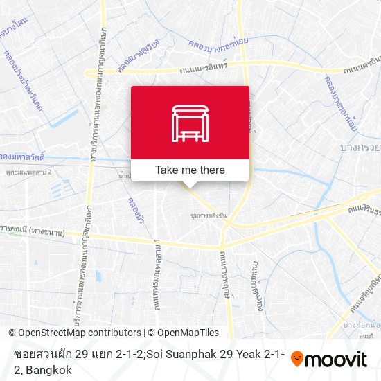 ซอยสวนผัก 29 แยก 2-1-2;Soi Suanphak 29 Yeak 2-1-2 map