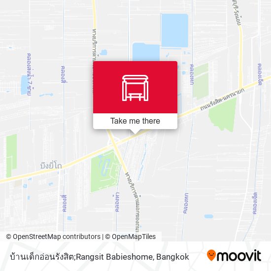 บ้านเด็กอ่อนรังสิต;Rangsit Babieshome map