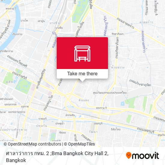 ศาลาว่าการ กทม. 2 ;Bma Bangkok City Hall 2 map