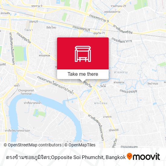 ตรงข้ามซอยภูมิจิตร;Opposite Soi Phumchit map