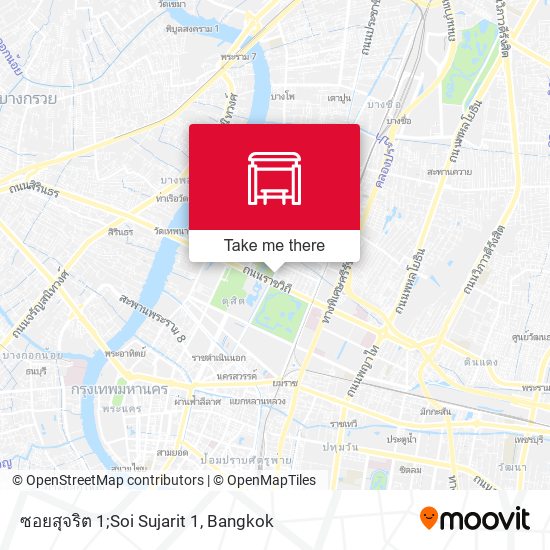 ซอยสุจริต 1;Soi Sujarit 1 map