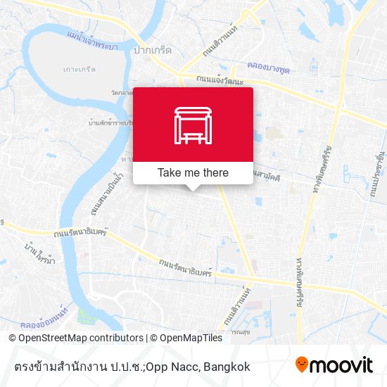 ตรงข้ามสำนักงาน ป.ป.ช.;Opp Nacc map