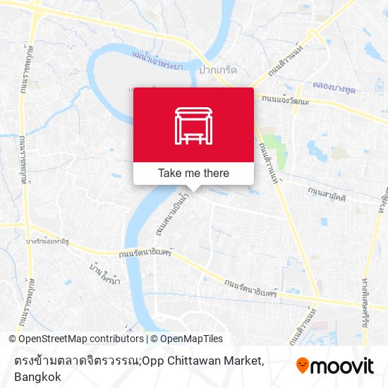 ตรงข้ามตลาดจิตรวรรณ;Opp Chittawan Market map