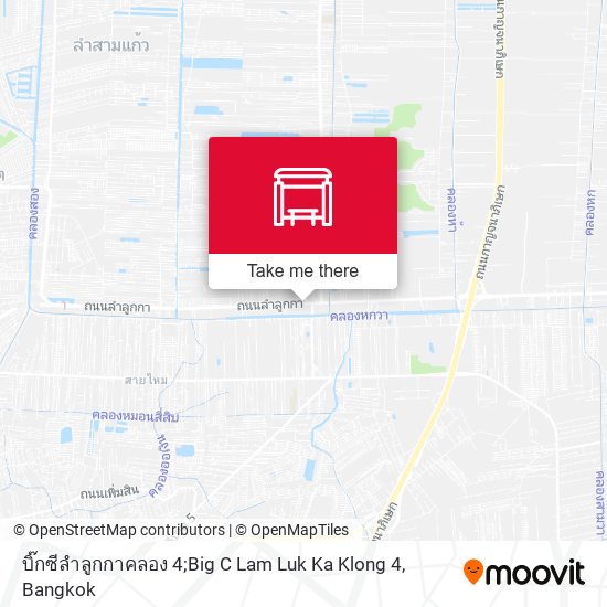 บิ๊กซีลำลูกกาคลอง 4;Big C Lam Luk Ka Klong 4 map