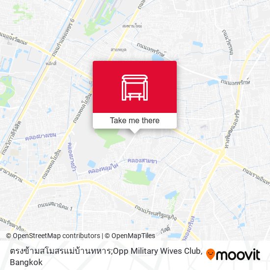ตรงข้ามสโมสรแม่บ้านทหาร;Opp Military Wives Club map