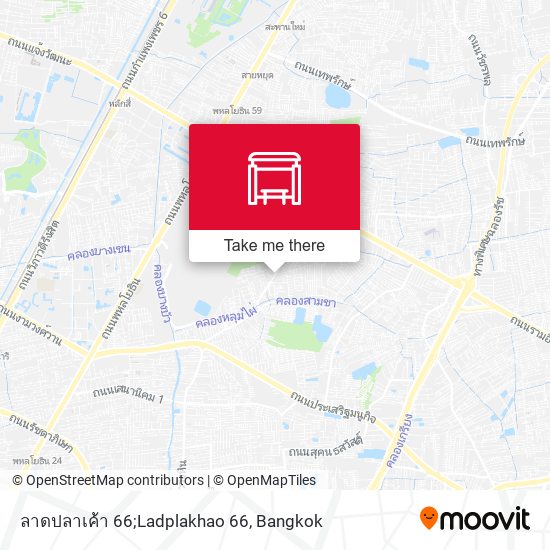 ลาดปลาเค้า 66;Ladplakhao 66 map