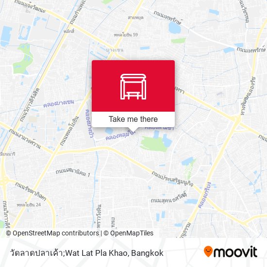 วัดลาดปลาเค้า;Wat Lat Pla Khao map