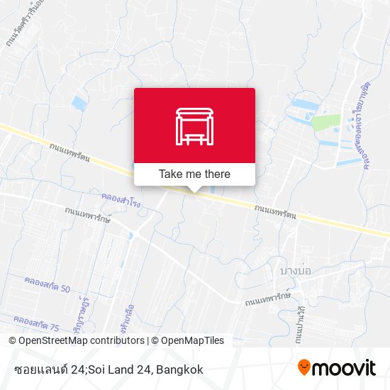 ซอยแลนด์ 24;Soi Land 24 map