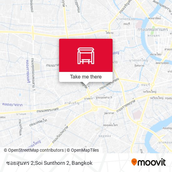 ซอยสุนทร 2;Soi Sunthorn 2 map