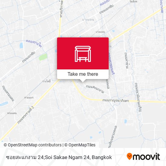 ซอยสะแกงาม 24;Soi Sakae Ngam 24 map