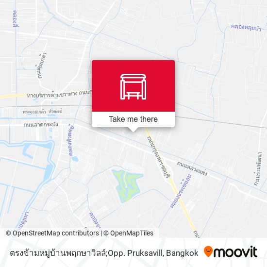 ตรงข้ามหมู่บ้านพฤกษาวิลล์;Opp. Pruksavill map
