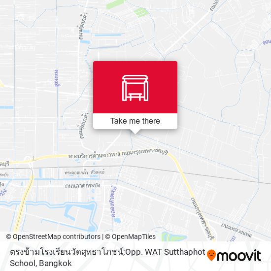 ตรงข้ามโรงเรียนวัดสุทธาโภชน์;Opp. WAT Sutthaphot School map