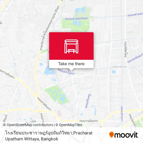 โรงเรียนประชาราษฎร์อุปถัมภ์วิทยา;Pracharat Upatham Wittaya map