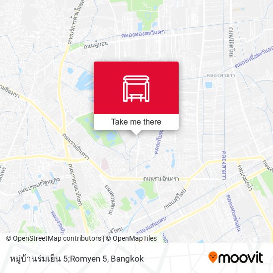 หมู่บ้านร่มเย็น 5;Romyen 5 map