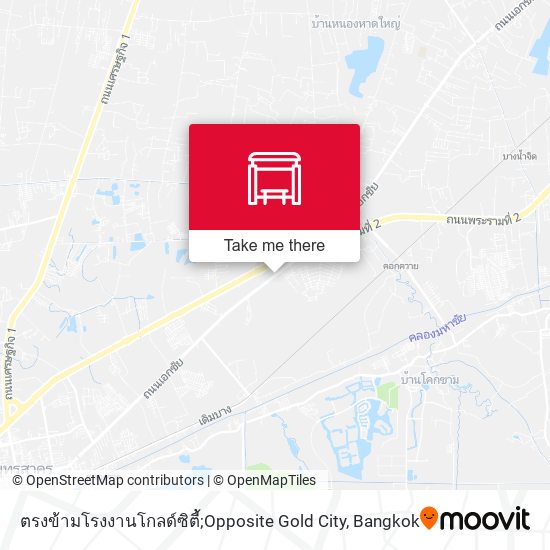 ตรงข้ามโรงงานโกลด์ซิตี้;Opposite Gold City map