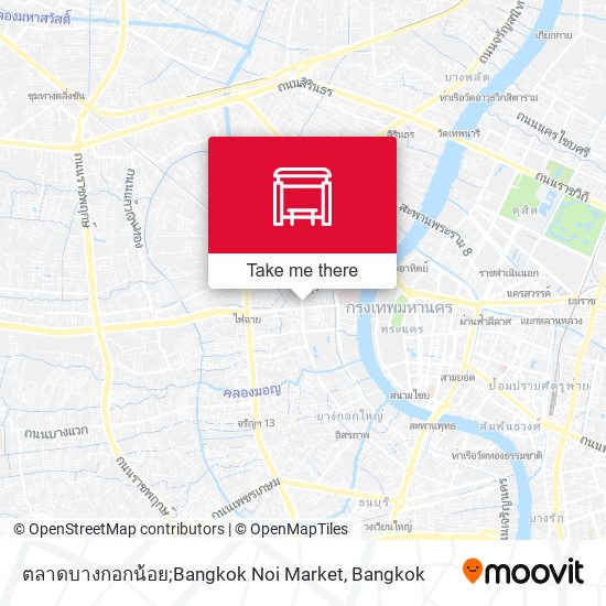 ตลาดบางกอกน้อย;Bangkok Noi Market map