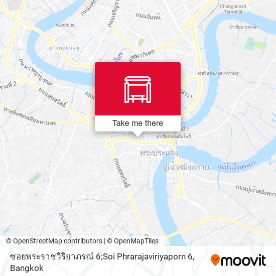 ซอยพระราชวิริยาภรณ์ 6;Soi Phrarajaviriyaporn 6 map