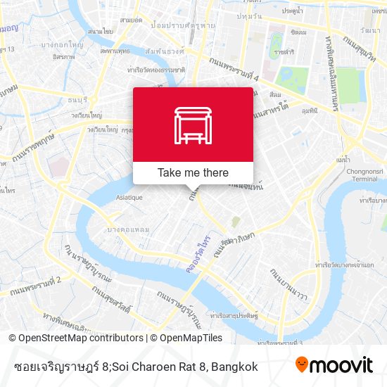 ซอยเจริญราษฎร์ 8;Soi Charoen Rat 8 map