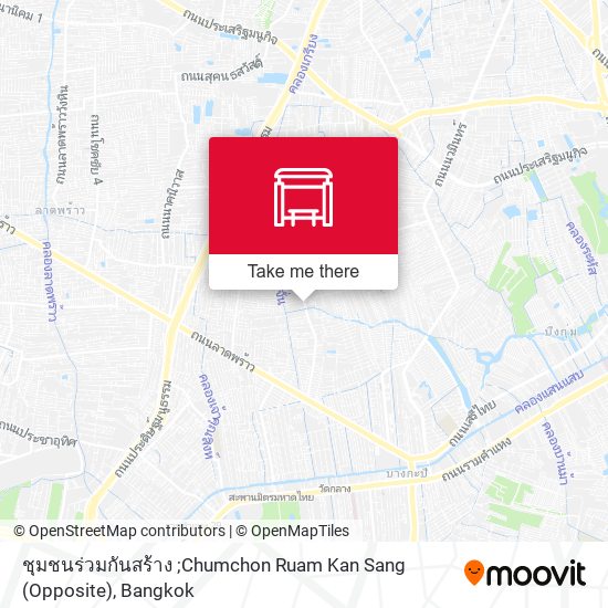 ชุมชนร่วมกันสร้าง ;Chumchon Ruam Kan Sang (Opposite) map
