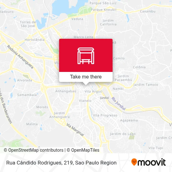 Rua Cândido Rodrigues, 219 map