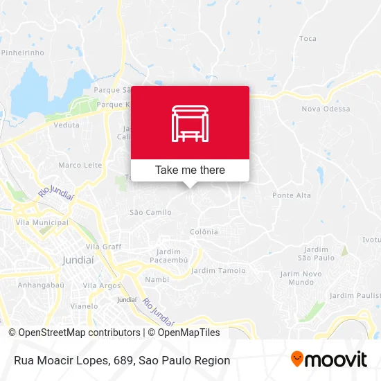 Rua Moacir Lopes, 689 map