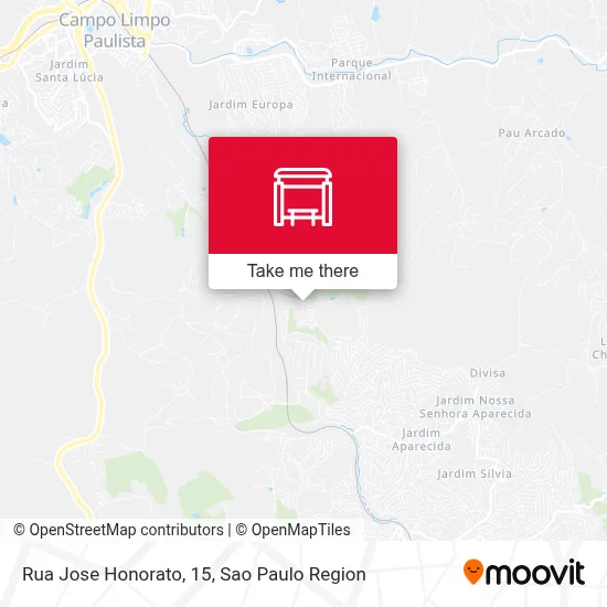 Rua Jose Honorato, 15 map