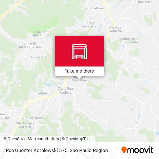 Rua Guenter Koralewski 575 map