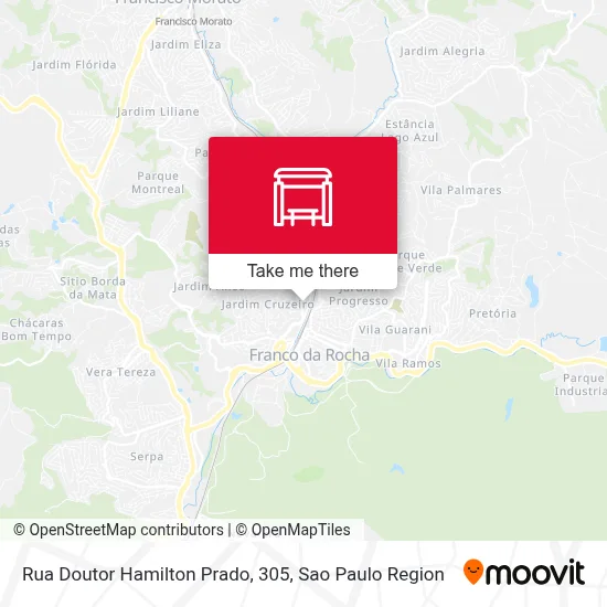 Rua Doutor Hamilton Prado, 305 map