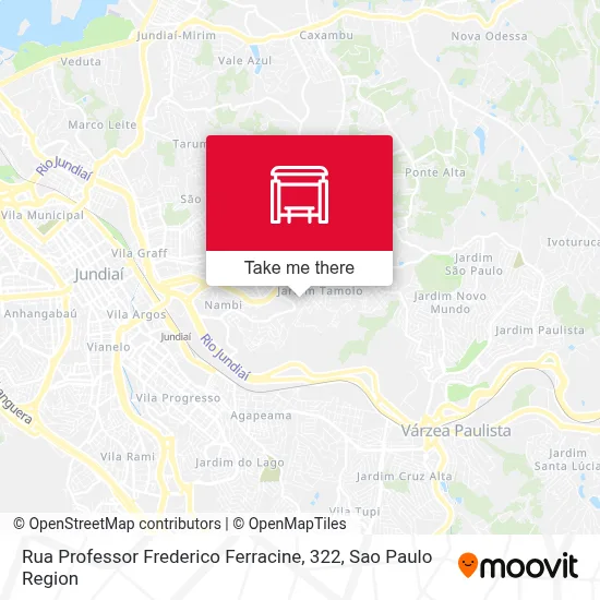 Rua Professor Frederico Ferracine, 322 map