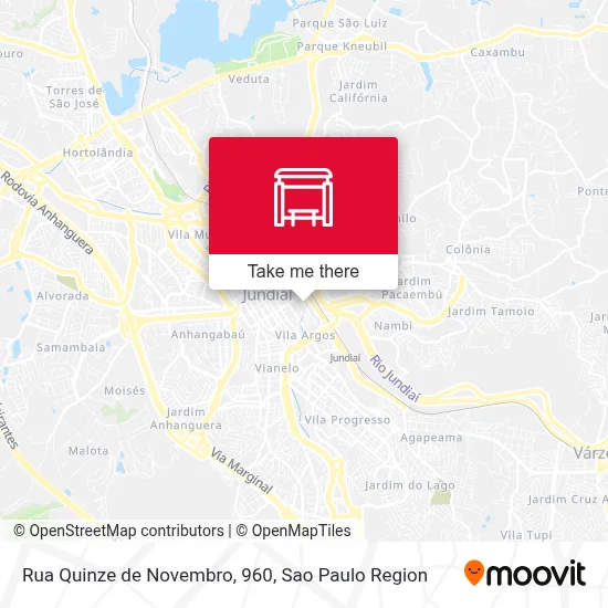 Rua Quinze de Novembro, 960 map