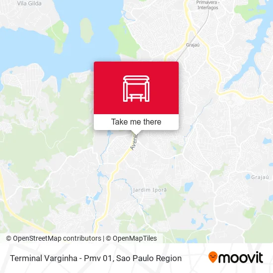 Terminal Varginha - Pmv 01 map
