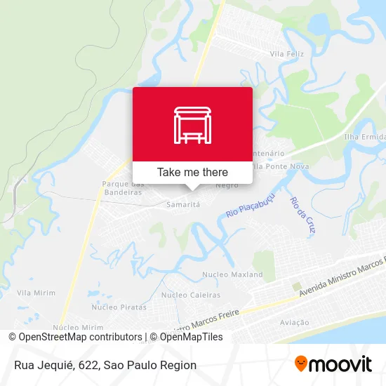Rua Jequié, 622 map