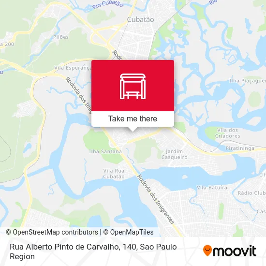 Rua Alberto Pinto de Carvalho, 140 map