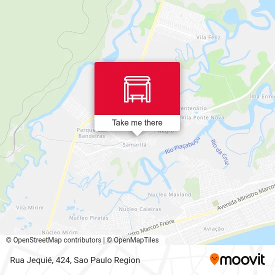 Rua Jequié, 424 map